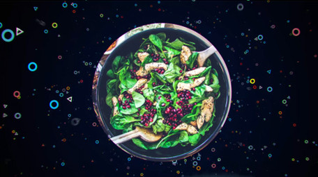 4K美食菜单图文包装展示幻灯片AE模板