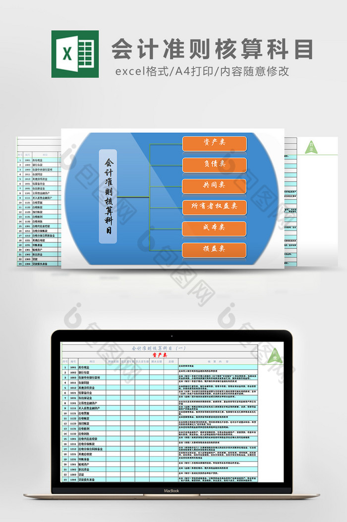 资产负债表报表体系财务管理图片