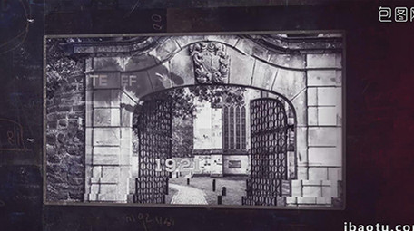 复古水墨晕染视差转场栏目包装宣传AE模板