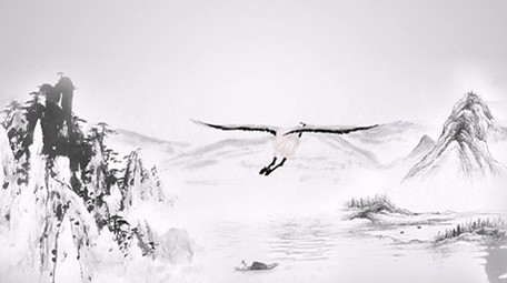 大气中国风水墨片头AE模板