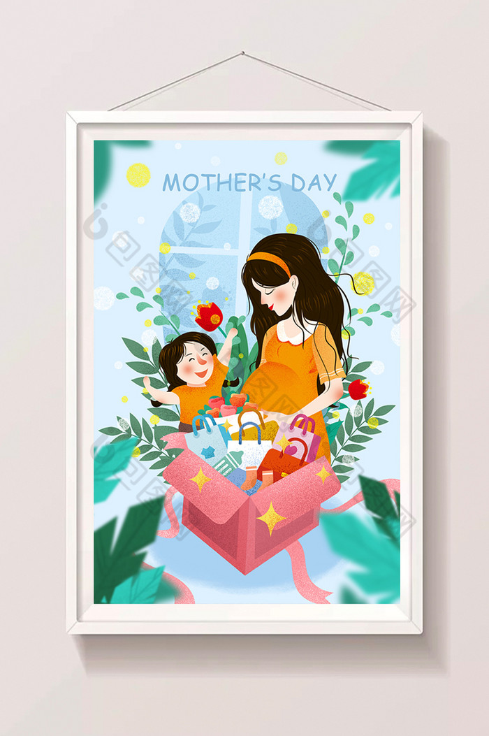 感恩母亲节母亲节素材母亲节海报图片
