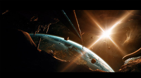 震撼大气图文宣传电影字幕片头开场AE模版