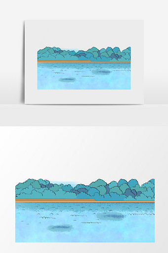 绿水青山摄影图