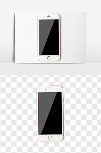 实物苹果手机免抠PNG设计素材图片