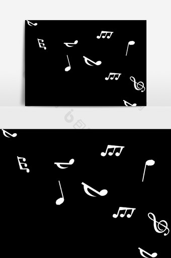 音乐符号元素素材图片