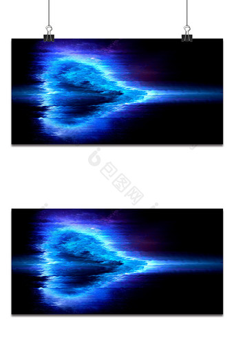 信号干扰波动抖动粒子挥发分散放射发光特效图片