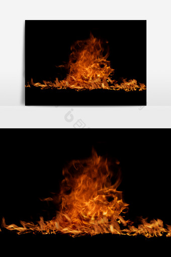 燃烧火焰元素素材设计图片