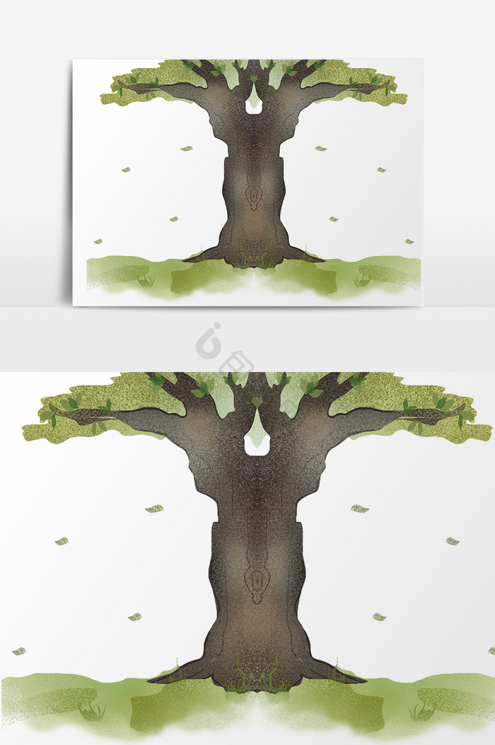 树木插画