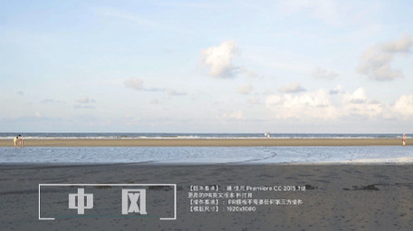 简洁大气商务推广图文展示滑动介绍Pr模板