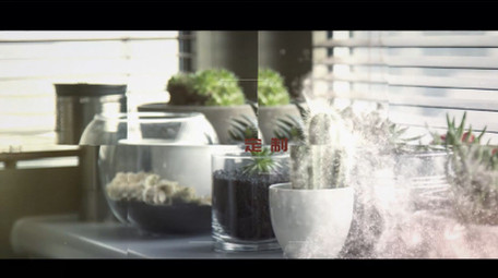 彩色颜料粉末动画快闪动感图文片头AE模板