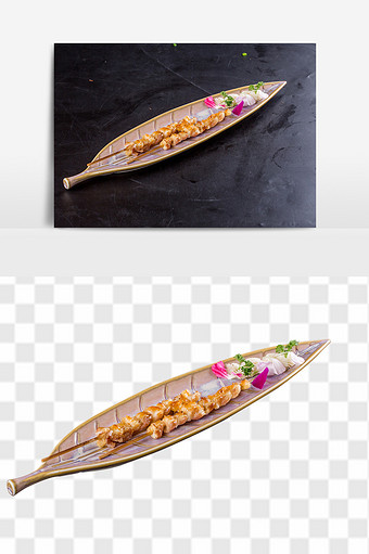 日式特色烤肉串烧烤素材图片