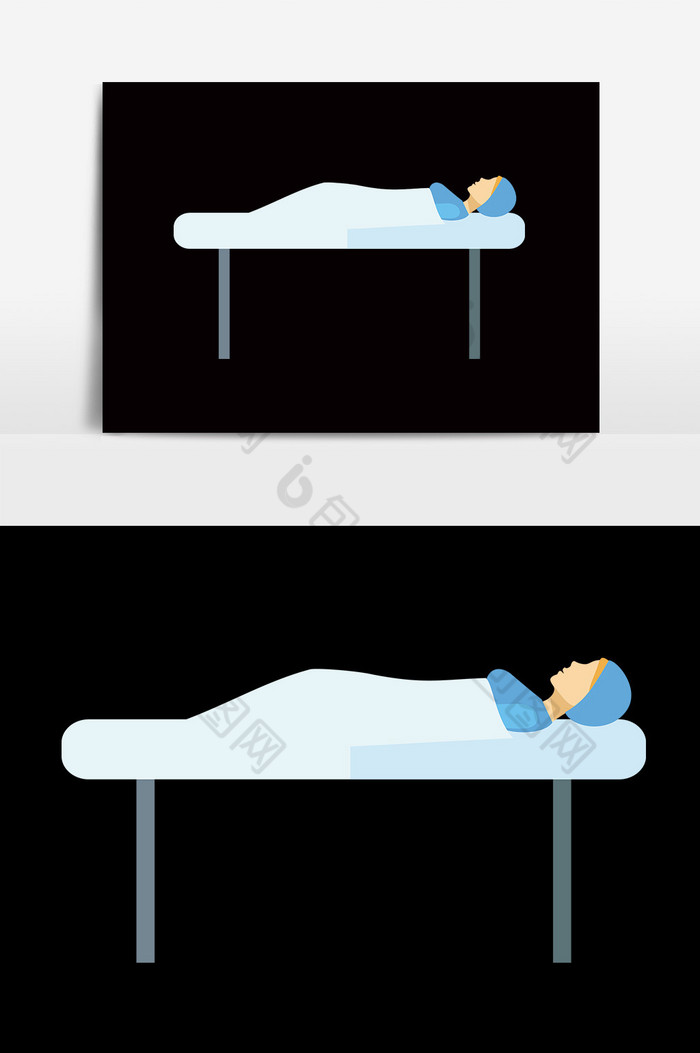 病房病床疼痛图片