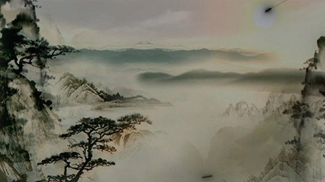 唯美中国风水墨片头AE模板