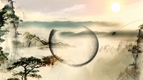 唯美中国风水墨片头AE模板