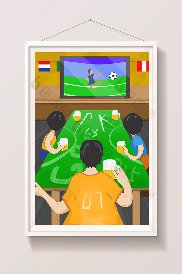 巴西足球朋友和酒足球比赛图片