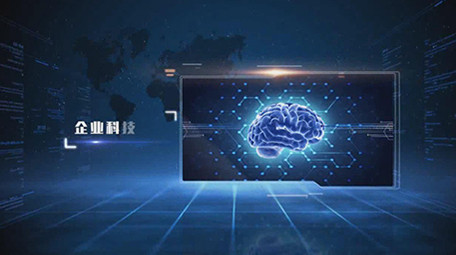 大气简洁企业科技图文展示AE模板