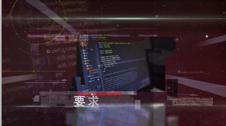 科学工业军事游戏电影科技图文片头AE模板