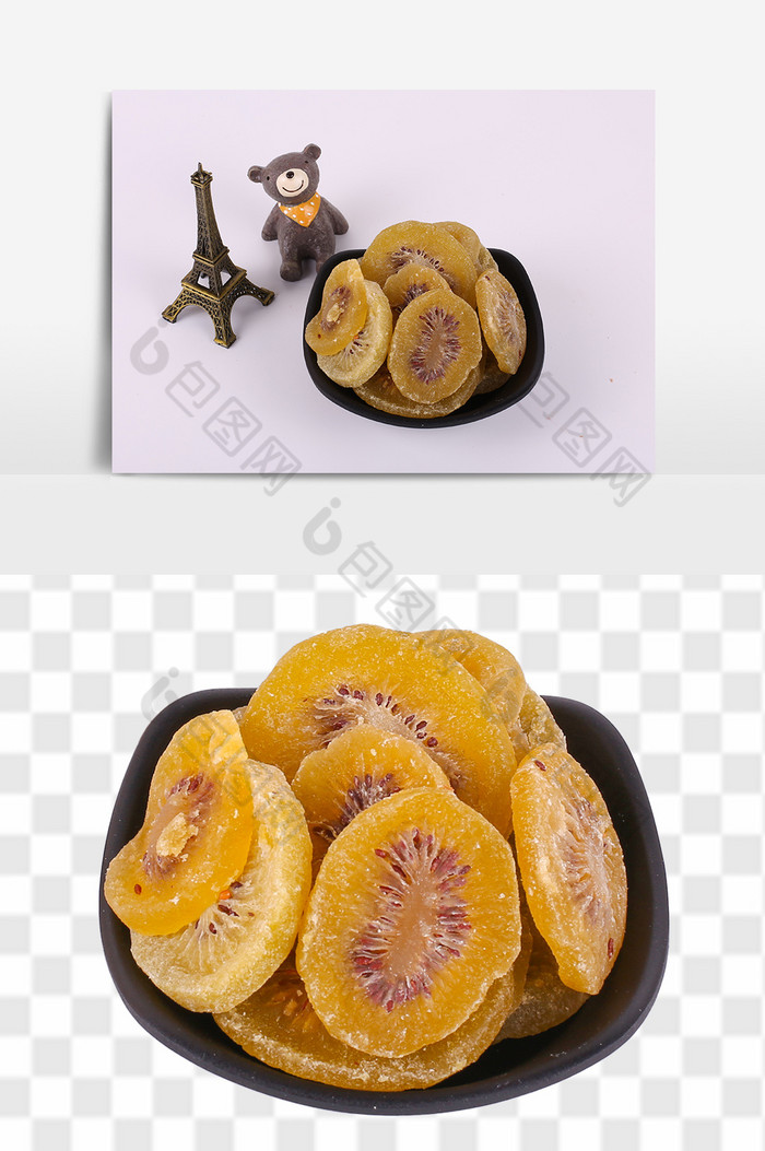 小吃零食黄猕猴桃干图片