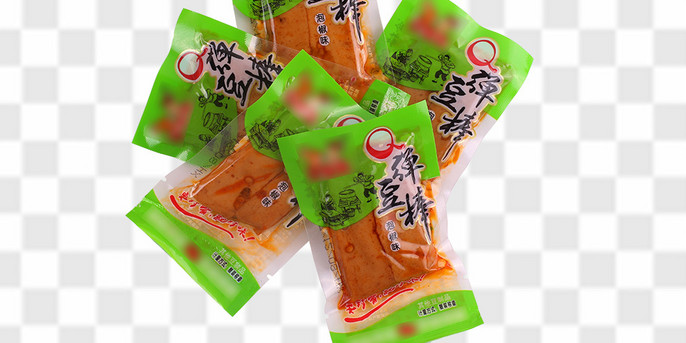 美味泡椒弹豆棒休闲小吃电商