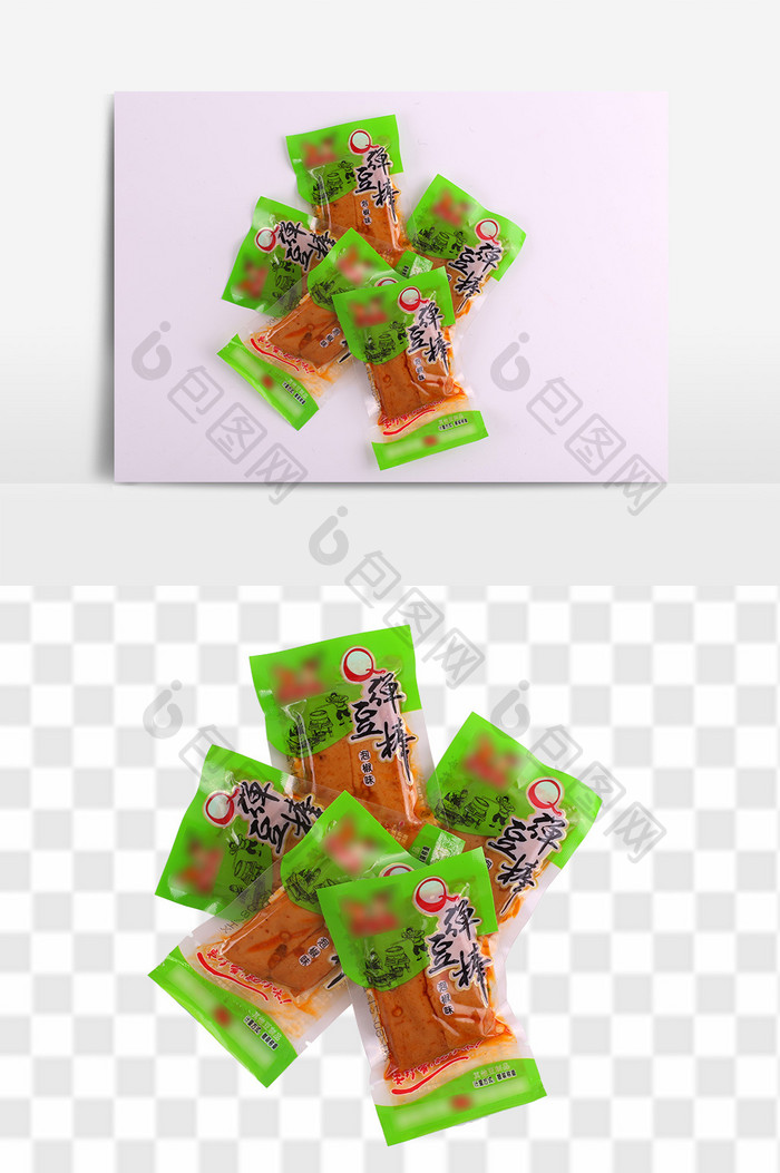 美味泡椒弹豆棒休闲小吃电商