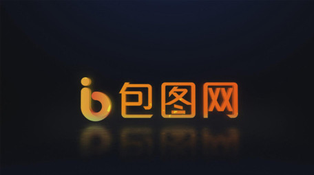 绚丽的宝石和流光标志演绎特效AE模板