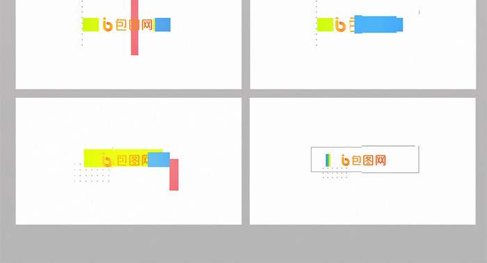 抖音风格logo演绎ae模板