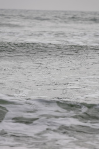 波涛汹涌的海浪海水浪花