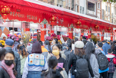 广州过年春节花街花市