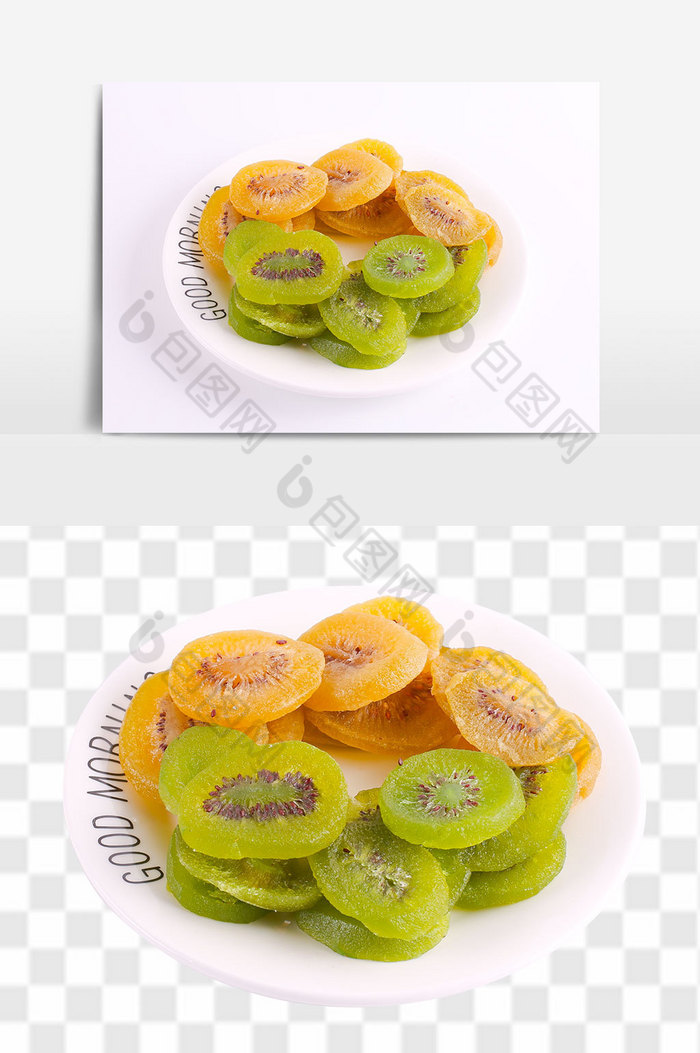小吃零食奇异果组合图片