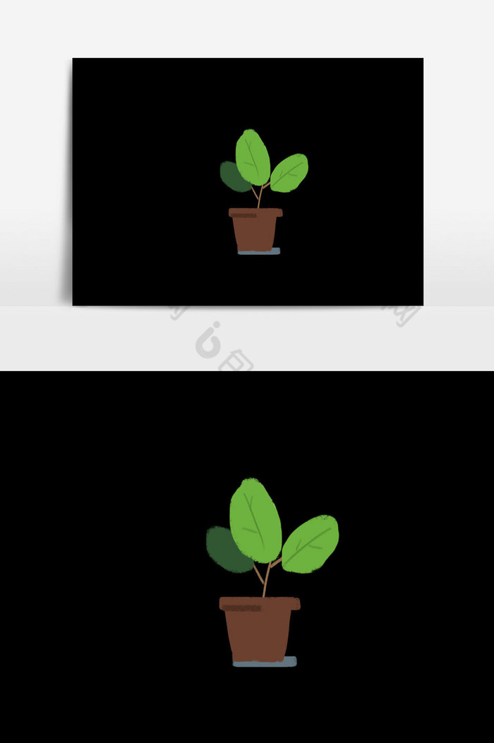 植物绿色广告图片