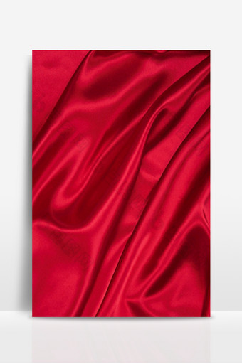 红色丝绸纹理浪漫梦幻质感背景图片