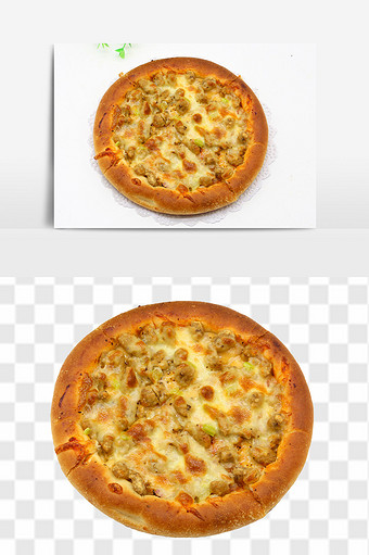 美味披萨免抠素材图片