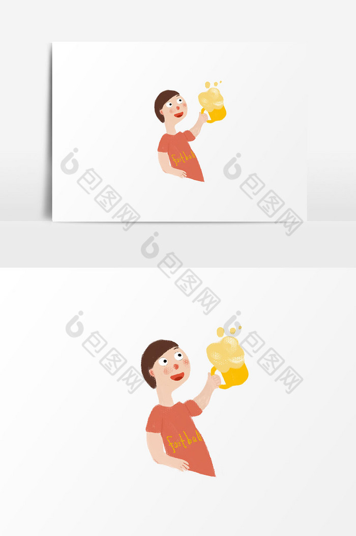 啤酒插画图片图片