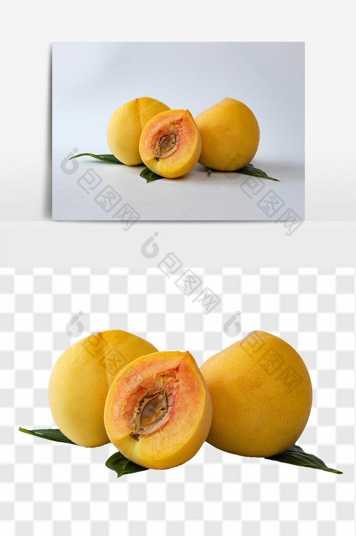 水果黄桃psd图片图片