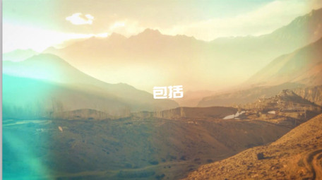 节奏感快闪动画视差图片开场片头AE模板