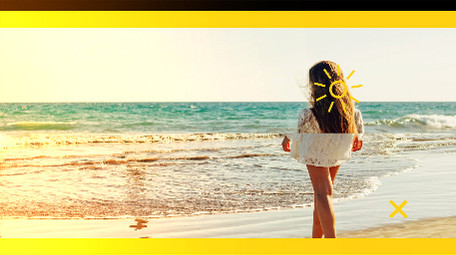 活泼炫丽快乐动感夏日<strong>图文</strong>展示视频Pr模板