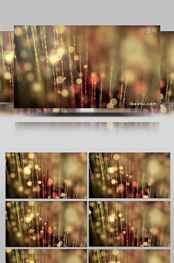 金色粒子线条展示效果背景led视频素材图片