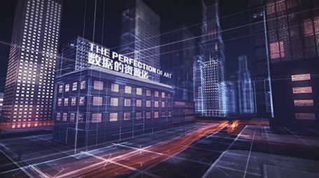 大数据云科技现代科技片头  AE模板