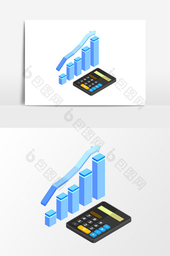 商务计算器设计元素图片