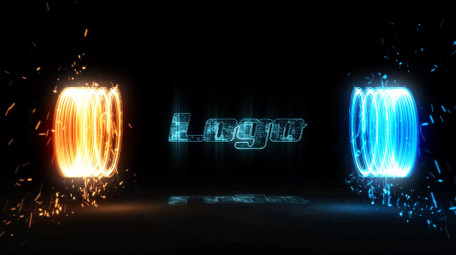 奇异博士光环粒子动画logo片头AE模板