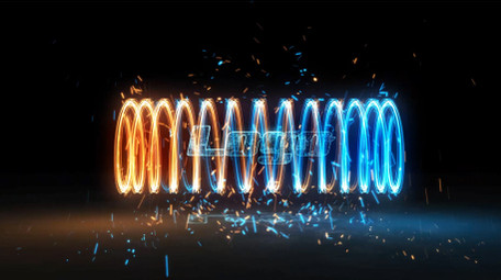 奇异博士光环粒子动画logo片头AE模板