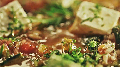 缤纷美食盛宴MG转场AE片头视频模板