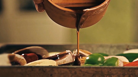 缤纷美食盛宴MG转场AE片头视频模板