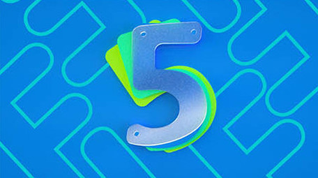 清新风格C4D10秒倒计时AE模板