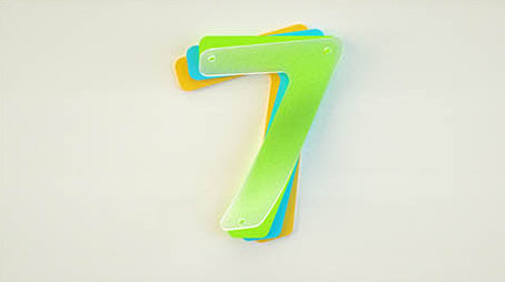 清新简约墙壁10秒倒计时AE模板