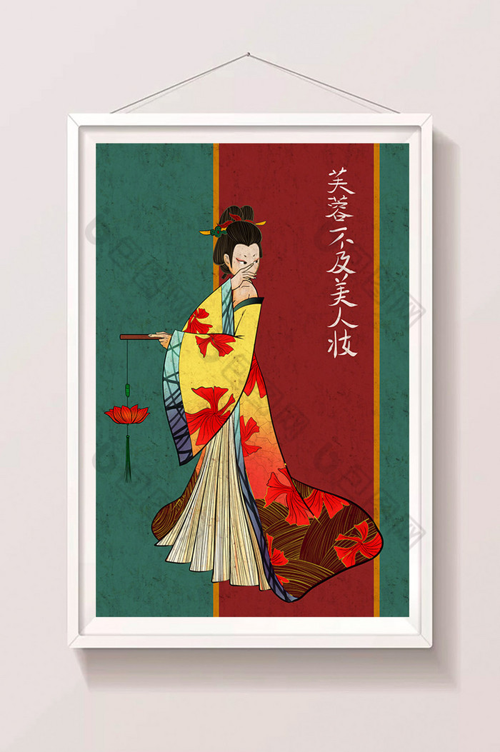 中元节浮世绘日本图片