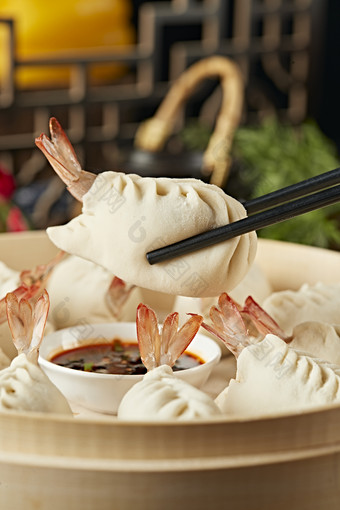 现包的传统沙县蒸虾饺