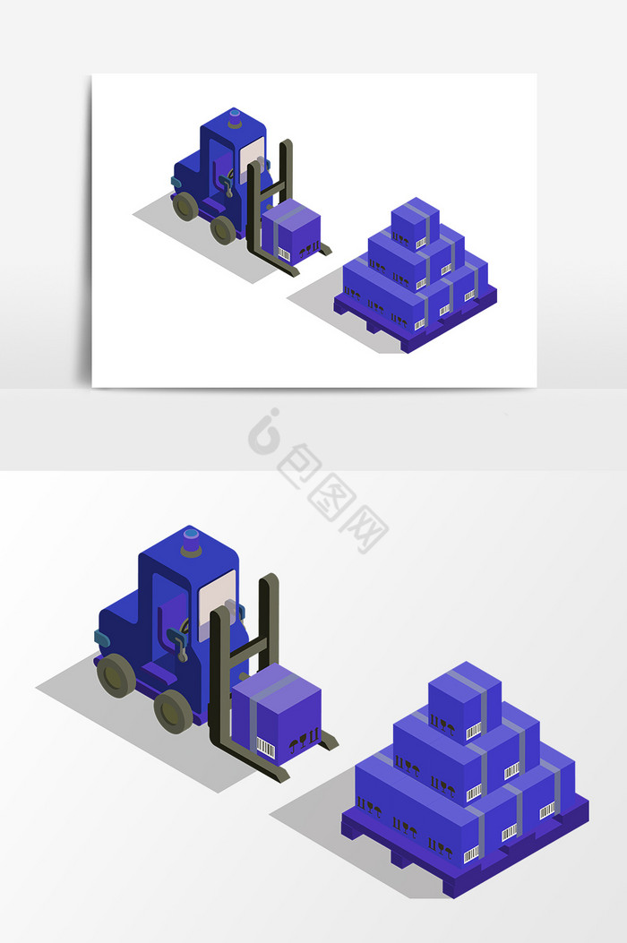 铲车叉车装货卸货