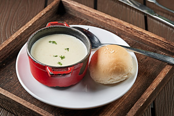 意式奶油蘑菇汤
