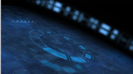 HUD科技感UI动画LOGO片头AE模板